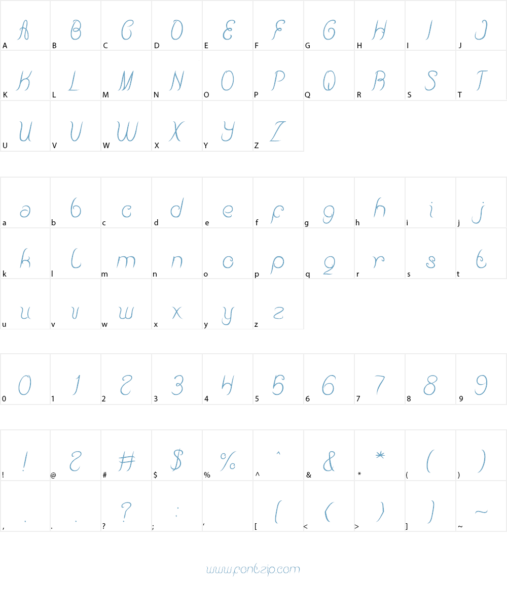 Beauty And The Best Font Character